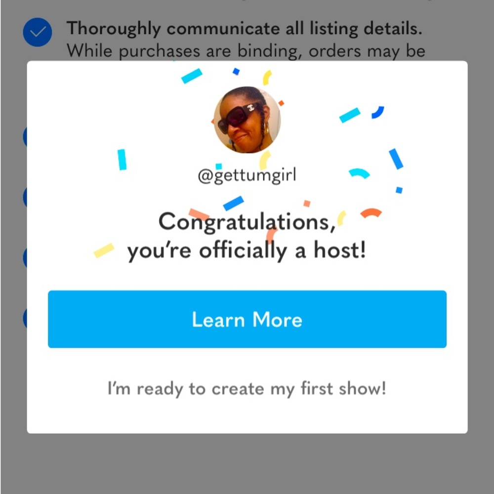 O MY GOSH!!…7/10/..I’m officially a live Hosttttt🥳🥳❌❌